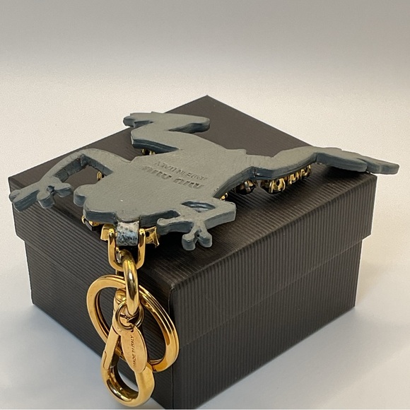 Miu Miu Frog Keychain/Bag Charm - Picture 7 of 7